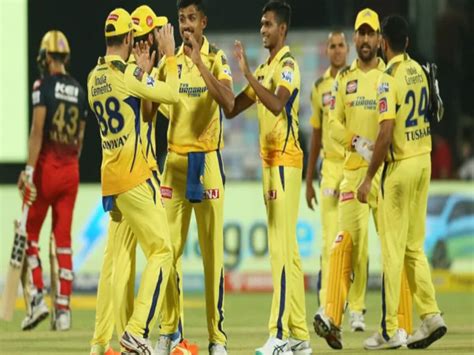 Ipl Today Match Live Score Rcb Vs Csk Live Royal Challengers Bangalore