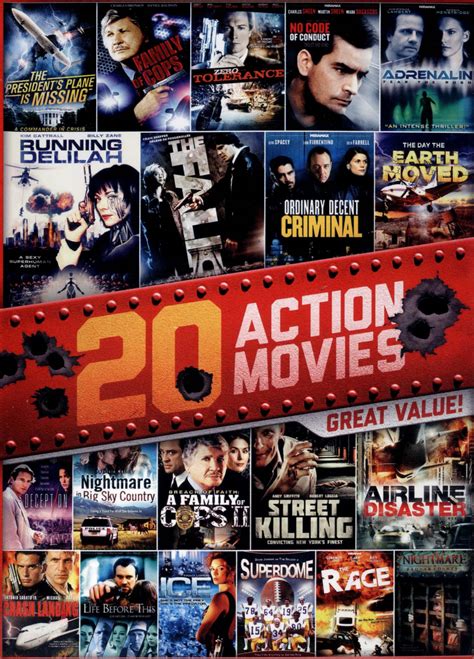 Best Buy: 20 Action Movies [4 Discs] [DVD]