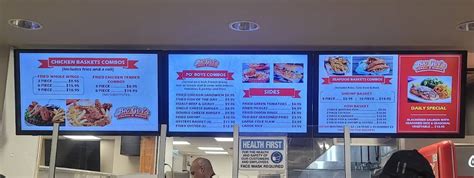 Menu At Big Guys Chicken And Seafood Restaurant Loganville