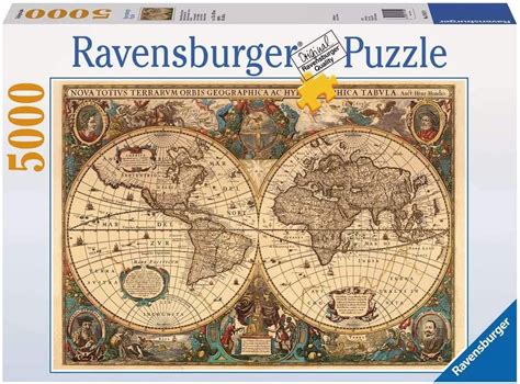 Ravensburger Antique World Map Pc Jigsaw Puzzle Walmart