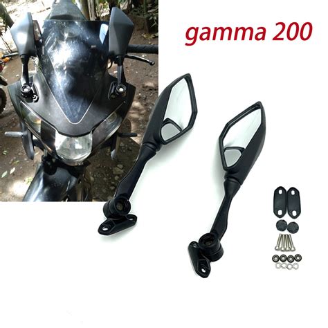 REALZIONMOTOR Side Mirror For Rusi Gamma200 Gamma 200 Accessories Plug ...