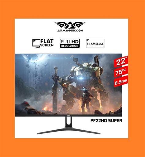 Armaggeddon Pixxel Pro Pf Hd Super Gaming Monitor With Hz