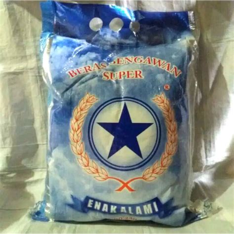 Jual Beras Bengawan Super Cap Bintang Kg Shopee Indonesia