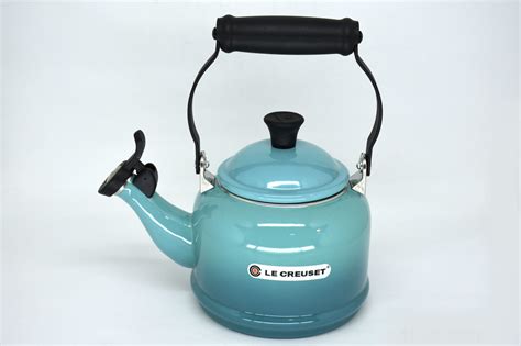 CHALEIRA DEMI AZUL CARIBE LE CREUSET Loft