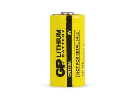 Buy Cr123a Battery Lithium 3v Gp At The Right Price Electrokit