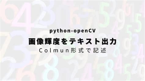 【python Opencv】インストール方法、バージョン確認、使用時の注意点 ヒガサラblog