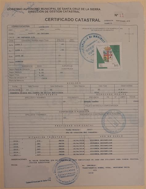 El Certificado Catastral En Bolivia Utilidad Pasos Requisitos Y