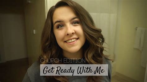 Get Ready With Me For Church Everyday Makeup And Hair Tutorial Youtube