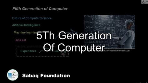 Fifth Generation Computer Artificial Intelligence