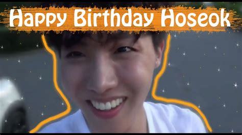 Happy Birthday Hoseok Youtube