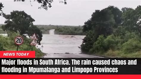 Major Floods In South Africa The Rain Caused Chaos And Flooding In