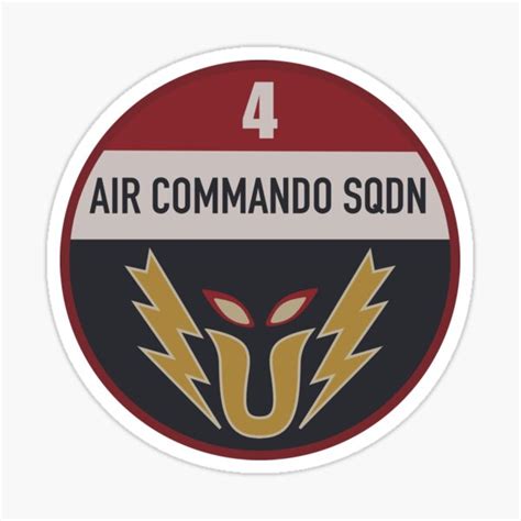 4th Air Commando Squadron Sticker For Sale By Tgstudios Redbubble