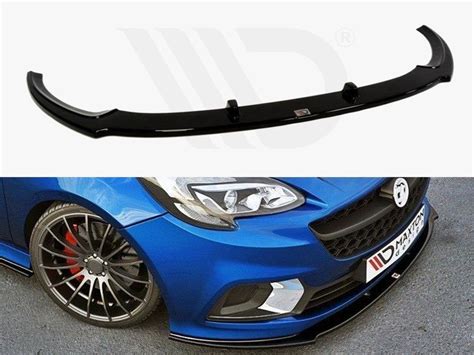 Front Splitter Opel Corsa E OPC VXR 2015 2019 Projex