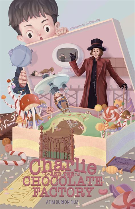 Charlie And The Chocolate Factory By Zhiqing Lin Home Of The