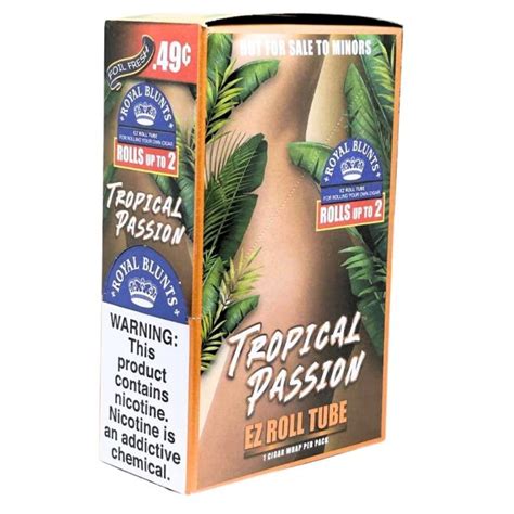 Royal Blunts Ez Roll Tube Tropical Passion