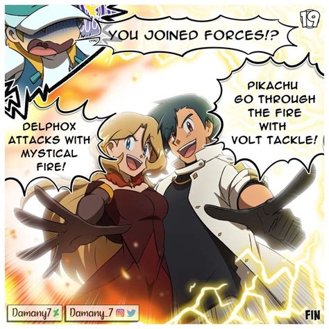 Pin By Otaku On Amourshipping Ash X Serena In 2024 Pokemon Firered Pokemon Manga Pokemon