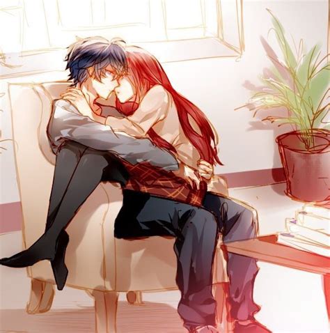 Imagenes Amorosas De Parejas Anime Romance Manga Amor Abrazos De