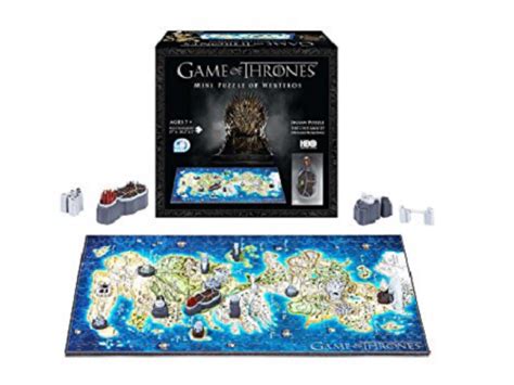 3d Puzzle Game Of Thrones Mini Westeros 3d Puzzle Mini