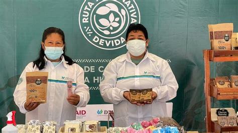 Cuatro Organizaciones Cacaoteras Promovidas Por Devida Participan En La