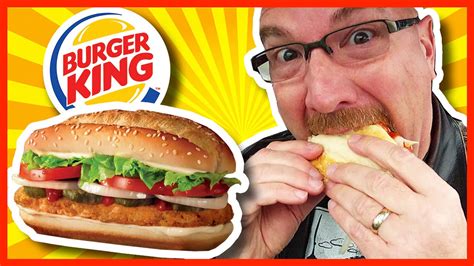 Burger King Ultimate Original Chicken Sandwich Review YouTube