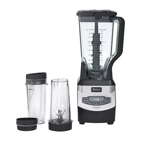 Ninja Professional Blender With Single Serve Bl660 Color Gray Silver