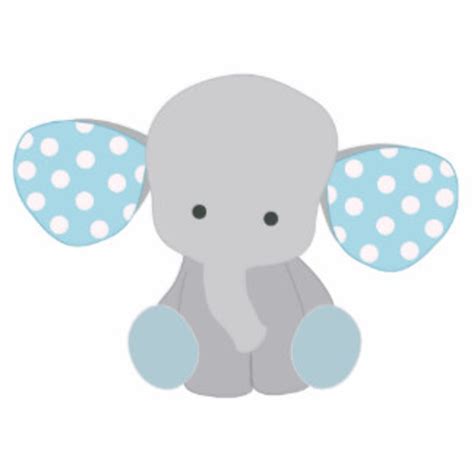 Baby Elefant Blue Free Images At Clker Vector Clip Art Online