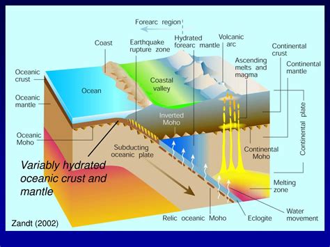 PPT Fluid Processes In Subduction Zones Hydrous Minerals And