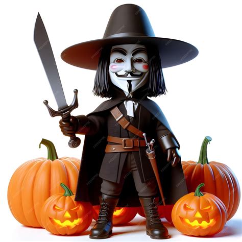 3D cartoon of a boy wearing a scary Frankenstein Monster costume