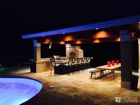 20 X 30 Pavilion And Outdoor Kitchen