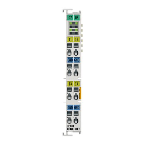 El Ethercat Terminal Channel Analog Input Voltage V