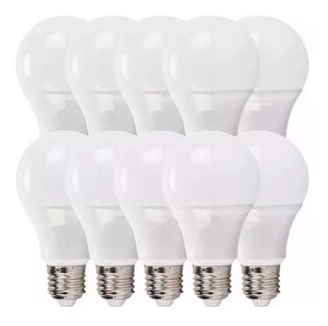 Kit 10 Lâmpadas Bulbo Led 15w 6 5k Luz Branca Llum Bivolt MercadoLivre