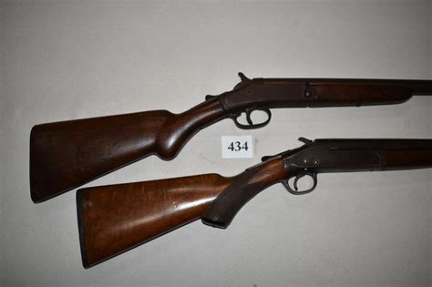 Lot 2 Antique Single Shot Shotguns