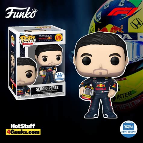 2023 NEW Formula 1 Funko Pops Verstappen Perez Russell