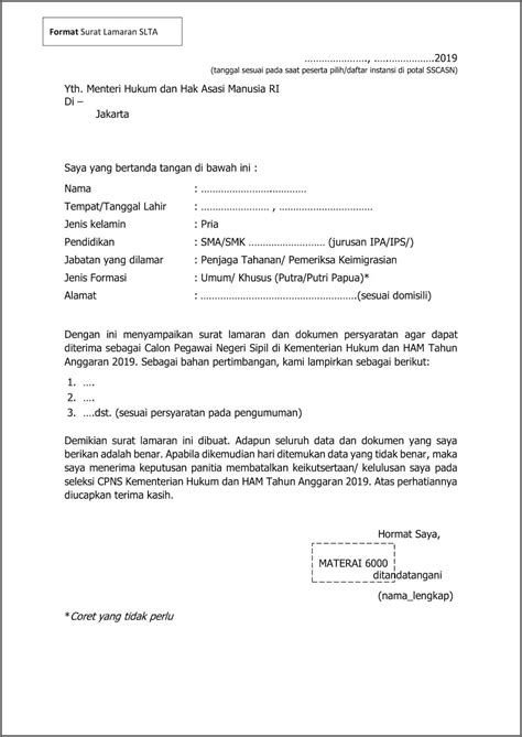 Contoh Surat Pernyataan P3k 2019 Surat Permohonan Desain Contoh Surat Vqn1zjpop9