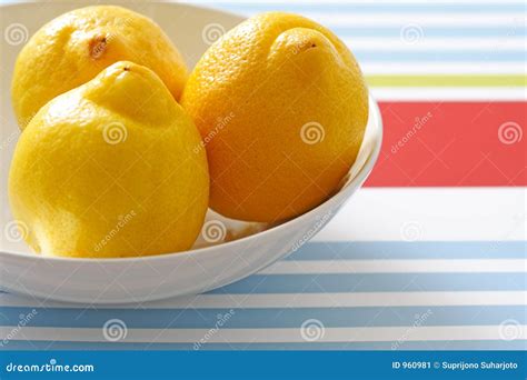 Lemons Stock Image Image Of Citric Color Fresh Food 960981