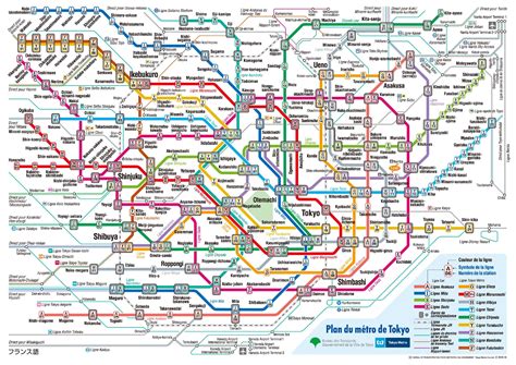 Plan Métro Tokyo plan PDF gratuit à télécharger Night Fox Tips