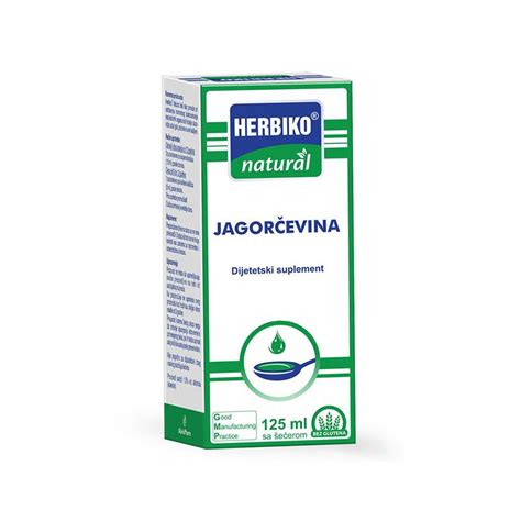 Herbiko sirup Jagorčevina 125 ml