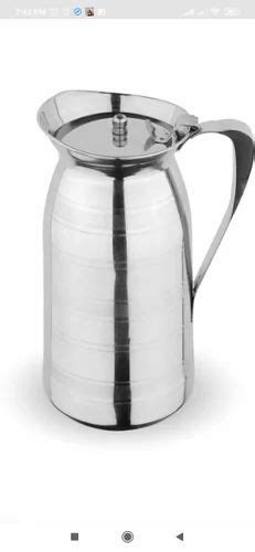 Stainless Steel JasDee Water Jug Stainlessstell Water Jug 2 Litre