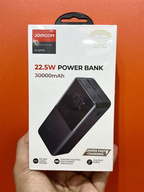 JOYROOM JR QP192 30000mAh 22 5W Ultra Fast Charging Power Bank Monekka