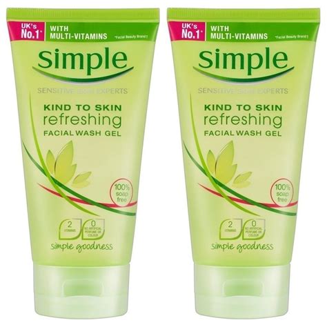 Which Is The Best Simple Skin Care Gel Cleanser - Home Life Collection