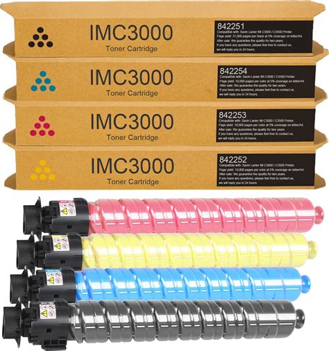 Amazon YiBoton IMC3000 IMC3500 High Yield Toner Cartridge 842251