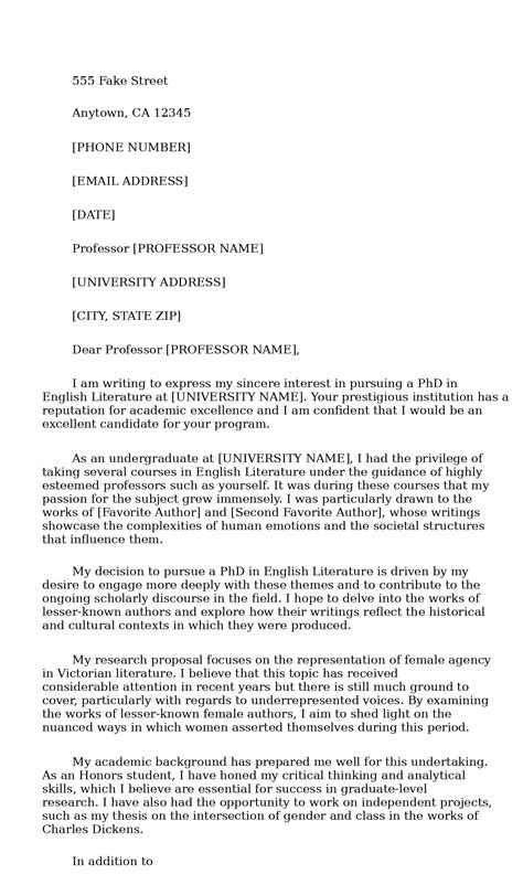 2 Examples Of Phd Motivation Letter Sample