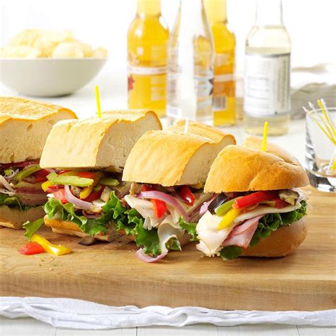 Sub Sandwich Recipes Taste Of Home