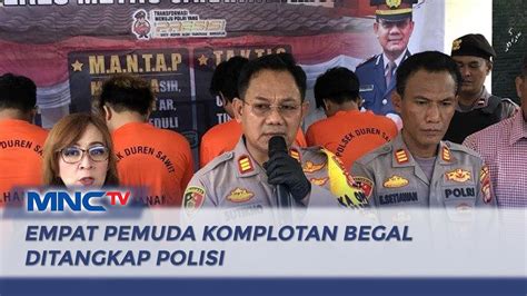 Polisi Tangkap Komplotan Begal Modus Tuduh Tabrak Keluarga Di Duren