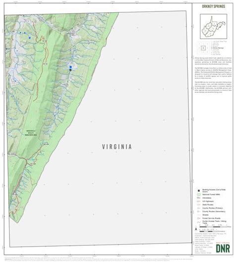 Hardy County Wv Quad Maps Bundle Map By Wv Division Of Natural