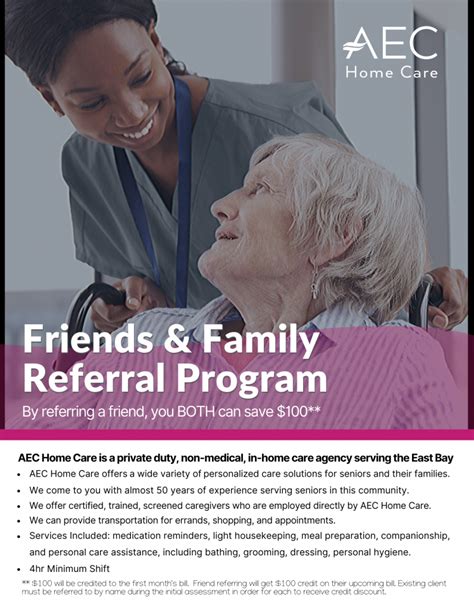 Referral Program Flyer FNF AEC Living