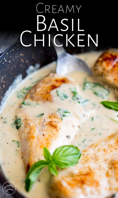 Creamy Parmesan Basil Chicken Artofit