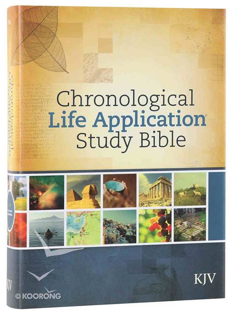 KJV Chronological Life Application Study Bible (Black Letter Edition) | Koorong