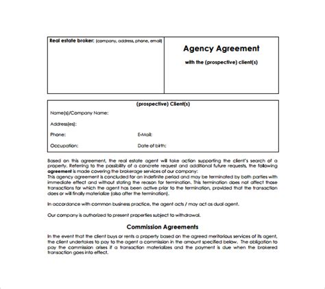 Freight Broker Agent Agreement Template