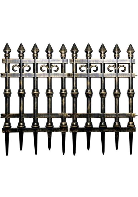 35 X 29 Brass Graveyard Gates Halloween Props Halloween Gates